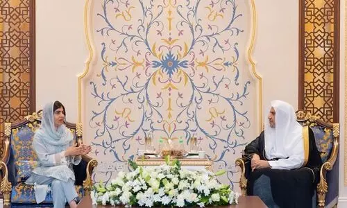 മലാല യൂസഫിന് മക്കയിലെ​​ റാബിത്വ ഓഫീസിൽ സ്വീകരണം