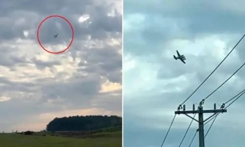 എയർപോർട്ടിൽനിന്ന് വിമാനം മോഷ്ടിച്ച് പറന്നു; വാൾമാർട്ട് ഷോപ്പിൽ ഇടിപ്പിക്കുമെന്ന് ഭീഷണി, ഒടുവിൽ സംഭവിച്ചത്