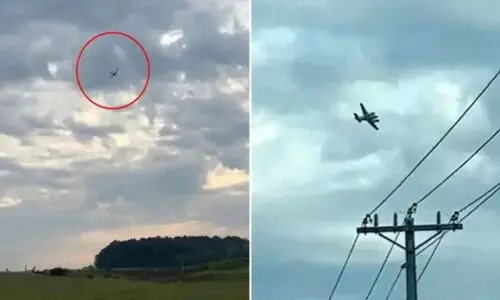 എയർപോർട്ടിൽനിന്ന് വിമാനം മോഷ്ടിച്ച് പറന്നു; വാൾമാർട്ട് ഷോപ്പിൽ ഇടിപ്പിക്കുമെന്ന് ഭീഷണി, ഒടുവിൽ സംഭവിച്ചത്