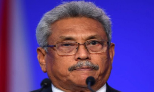 ഏഴ് ആഴ്ച മുമ്പ് നാടുവിട്ട ഗോടബയ തിരിച്ചെത്തി