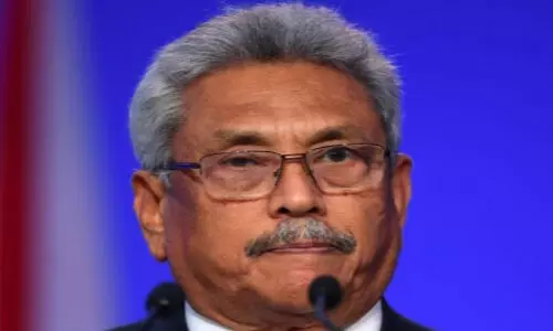 ഏഴ് ആഴ്ച മുമ്പ് നാടുവിട്ട ഗോടബയ തിരിച്ചെത്തി