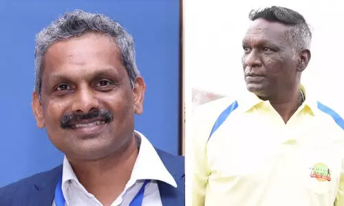 ഡോ. ഷാജി പ്രഭാകരൻ എ.ഐ.എഫ്.എഫ് സെക്രട്ടറി ജനറൽ, ഐ.എം. വിജയൻ ടെക്നിക്കൽ കമ്മിറ്റി ചെയർമാൻ