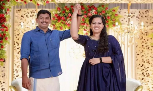 മേയർ ആര്യയുടെയും സച്ചിൻദേവ് എം.എൽ.എയുടെയും വിവാഹം ഇന്ന് എ.കെ.ജി സെന്ററിൽ