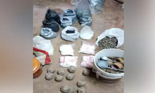 സ്ഫോടകവസ്തു ശേഖരം പിടികൂടി