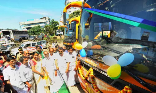 കണ്ണൂർ-പുതുച്ചേരി സ്വിഫ്റ്റ് സർവിസിന് തുടക്കം
