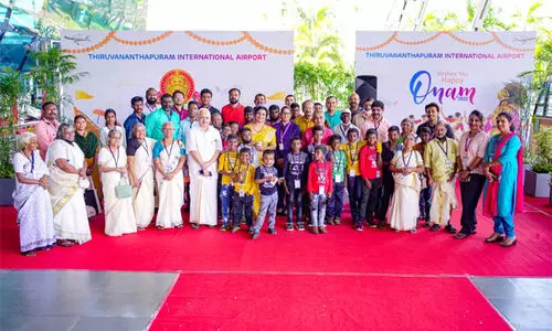 രാജ്യാന്തര വിമാനത്താവളത്തിൽ ഓണം ആഘോഷിച്ചു സായി ഗ്രാമത്തിലെ അന്തേവാസികൾ രാജ്യാന്തര വിമാനത്താവളത്തിൽ ഓണം ആഘോഷിച്ചു സായി ഗ്രാമത്തിലെ അന്തേവാസികൾ