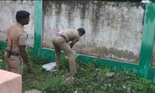 Student abandons baby in bush