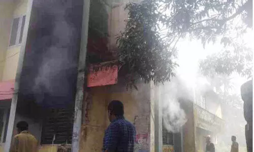 മടവൂർ ഗ്രാമപഞ്ചായത്തിലെ അജൈവ മാലിന്യം സൂക്ഷിച്ചിടത്ത് വീണ്ടും തീപിടിത്തം മടവൂർ ഗ്രാമപഞ്ചായത്തിലെ അജൈവ മാലിന്യം സൂക്ഷിച്ചിടത്ത് വീണ്ടും തീപിടിത്തം