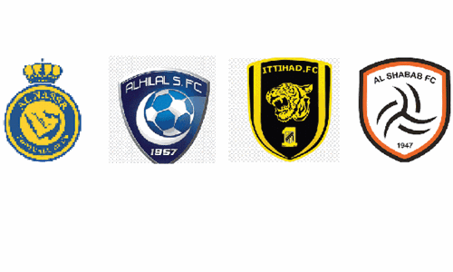 Four Saudi football clubs top the list