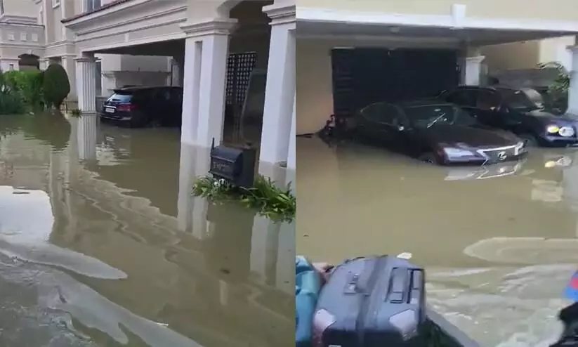 Bengaluru rains: Submerged Lexus, Bentley cars highlights current dismay Bengaluru rains: Submerged Lexus, Bentley cars highlights current dismay