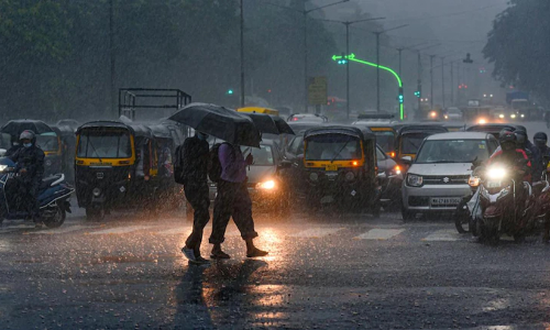 rain is getting stronger again