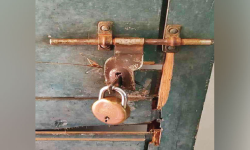 പാലപ്പെട്ടി ഗവ. ഹയർ സെക്കൻഡറി സ്കൂളിൽ മോഷണശ്രമം