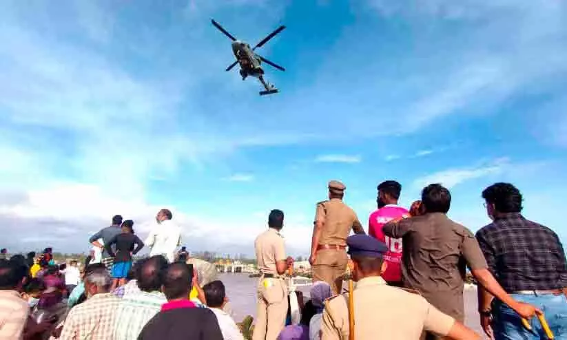 മുതലപ്പൊഴി ബോട്ടപകടം;കാണാതായവർ വലയിൽ കുടുങ്ങിയെന്ന് സംശയം