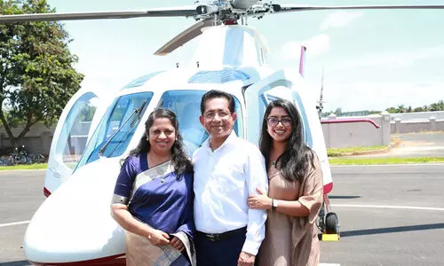 90 കോടി മുടക്ക്; 289 കിലോമീറ്റർ വേഗത: ഇത് ജോയ് ആലുക്കാസിന്‍റെ പുതിയ ഹെലികോപ്റ്റർ