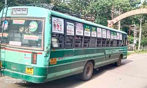 തമിഴ്നാട് ട്രാൻസ്പോർട്ട് ബസ് സർവിസ് കൃത്യനിഷ്ഠ പാലിക്കുന്നില്ലെന്ന്
