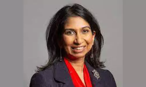 ബ്രി​ട്ട​ൻ ആ​ഭ്യ​ന്ത​ര സെ​ക്ര​ട്ട​റി​യാ​യി ഇ​ന്ത്യ​ൻ വം​ശ​ജ സു​യെ​ല്ല ബ്ര​വ​ർ​മാ​ൻ