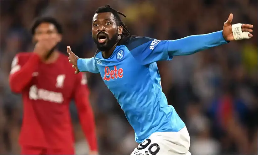 നാപ്പോളിയോട് തകർന്നടിഞ്ഞ് ലിവർപൂൾ; വിജയത്തോടെ തുടങ്ങി ബയേണും ടോട്ടനാമും അത്ലറ്റിക്കോയും നാപ്പോളിയോട് തകർന്നടിഞ്ഞ് ലിവർപൂൾ; വിജയത്തോടെ തുടങ്ങി ബയേണും ടോട്ടനാമും അത്ലറ്റിക്കോയും