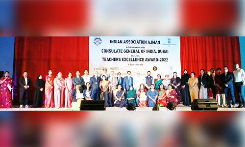 അധ്യാപകർക്ക് ആദരവൊരുക്കി ഇന്ത്യൻ അസോസിയേഷൻ അജ്മാൻ