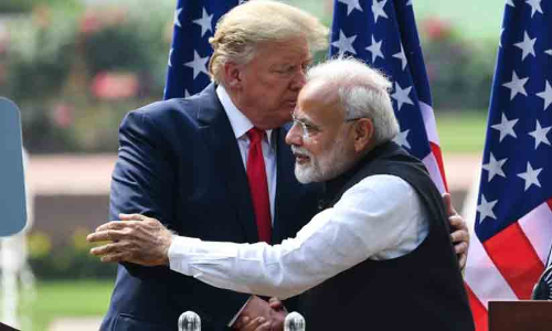 modi anf trump