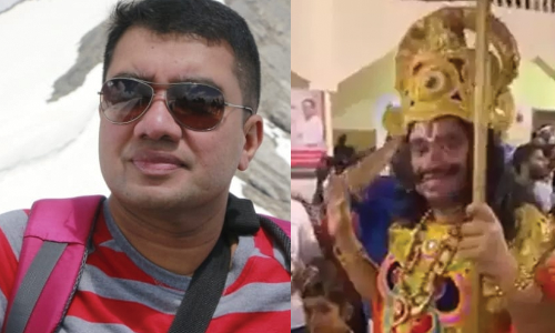 സലാം പറഞ്ഞ വൈറൽ മാവേലി ദാ ഇവിടെയുണ്ട്..!