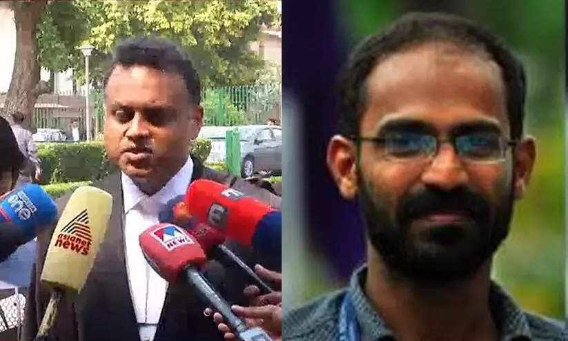 സിദ്ദീഖ് കാപ്പനെതിരായ കേസ് കെട്ടിച്ചമച്ചതെന്ന് കോടതിക്ക് ബോധ്യപ്പെട്ടു -അഭിഭാഷകൻ സിദ്ദീഖ് കാപ്പനെതിരായ കേസ് കെട്ടിച്ചമച്ചതെന്ന് കോടതിക്ക് ബോധ്യപ്പെട്ടു -അഭിഭാഷകൻ