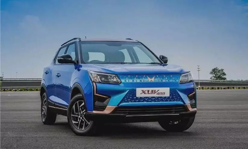 Mahindra XUV400 electric SUV unveiled with 456km range