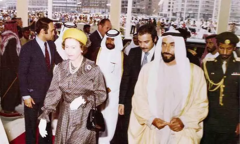 എലിസബത്ത് രാജ്ഞി ഇമാറാത്തിന്‍റെ സുഹൃത്ത്