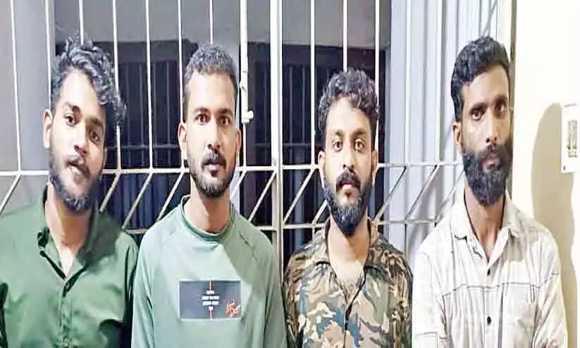 മയക്കുമരുന്നുമായി നാലുപേർ പിടിയിൽ