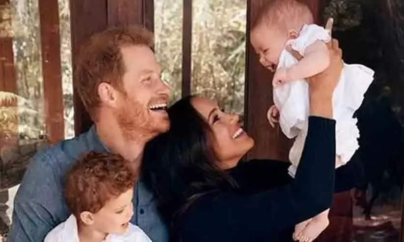 prince harry with family