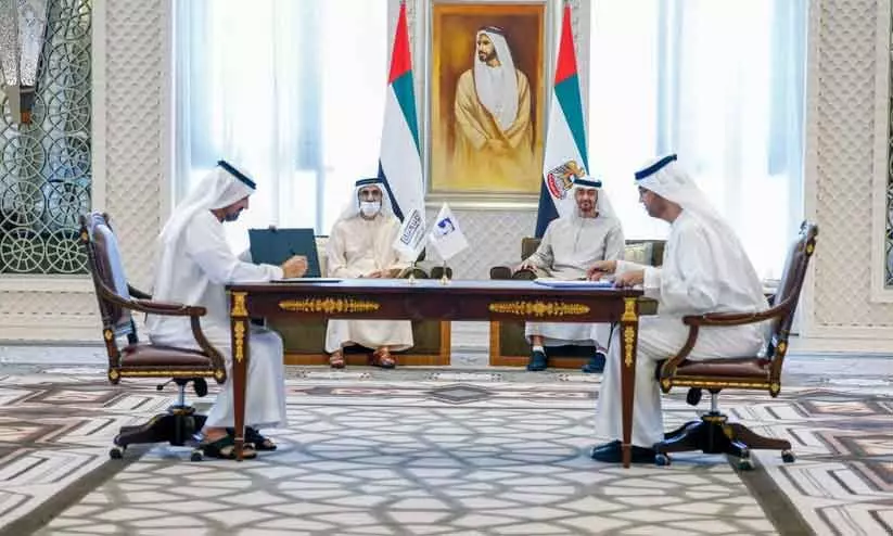 അഡ്‌നോക്കും ദുബൈ സപ്ലൈ അതോറിറ്റിയും പ്രകൃതിവാതക വിൽപനക്ക് കരാർ