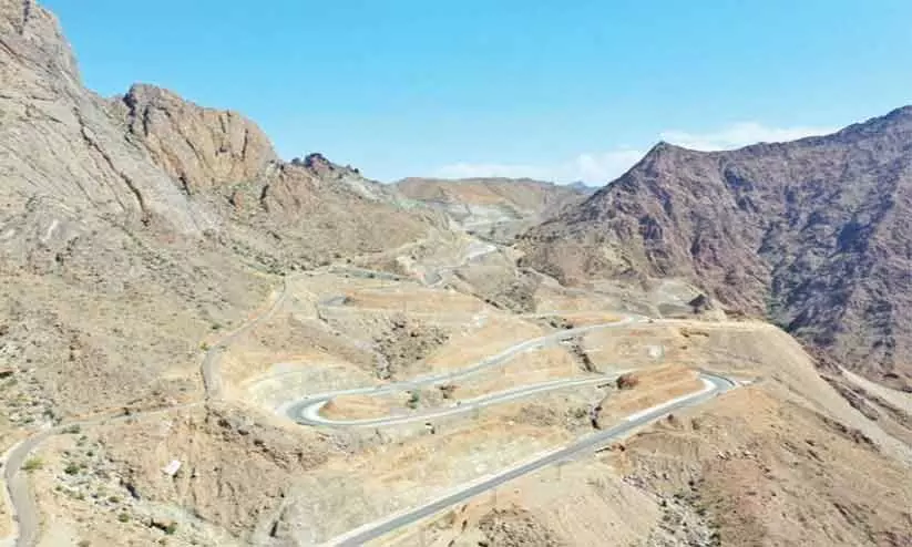 ഖദ്-ഷാം മൗണ്ടൻ റോഡ് നിർമാണം 80 ശതമാനം പൂർത്തിയായി ഖദ്-ഷാം മൗണ്ടൻ റോഡ് നിർമാണം 80 ശതമാനം പൂർത്തിയായി