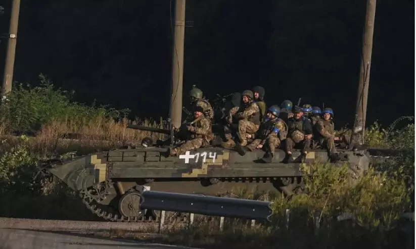 യുക്രെയ്ൻ തിരിച്ചടിക്കുന്നു: കുപിയാൻസ്ക് നഗരത്തിൽ കടന്ന് സൈന്യം യുക്രെയ്ൻ തിരിച്ചടിക്കുന്നു: കുപിയാൻസ്ക് നഗരത്തിൽ കടന്ന് സൈന്യം