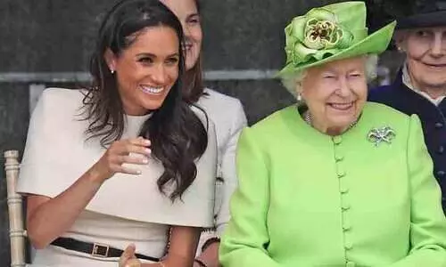 Meghan Markle and Queen Elizabeth