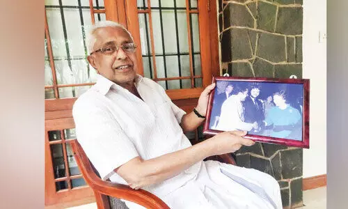 Ishaq Kurikal with Queen Elizabeths feasts