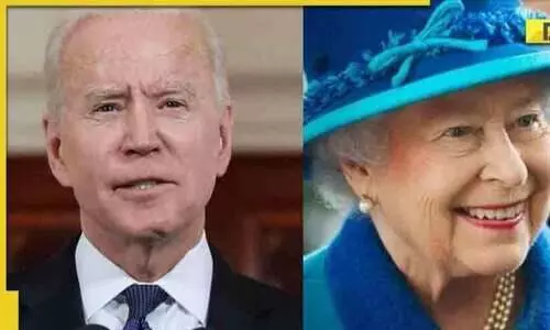 Joe Biden,Queen Elizabeth