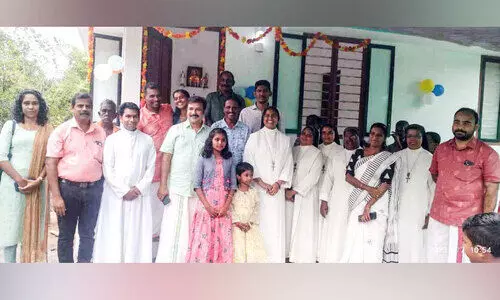 A house was built and given to the students