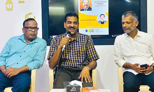 പുസ്തക മൊഴിമാറ്റ അനുഭവങ്ങൾ പങ്കുവെച്ച് പരിഭാഷകൻ