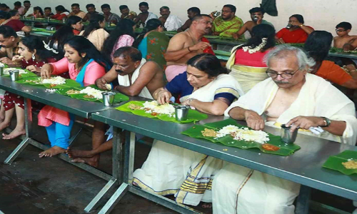 മയ്യഴിയുടെ കഥാകാരന് പിറന്നാള്‍ സദ്യയായി പ്രസാദഊട്ട്