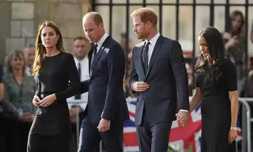 William, Kate, Harry, Meghan, William, Kate, Harry, Meghan,