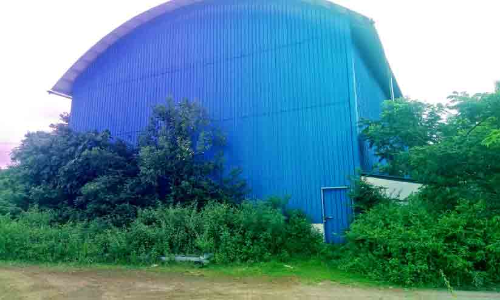 കാടുകയറി ബദിയഡുക്ക ഇൻഡോർ സ്റ്റേഡിയം