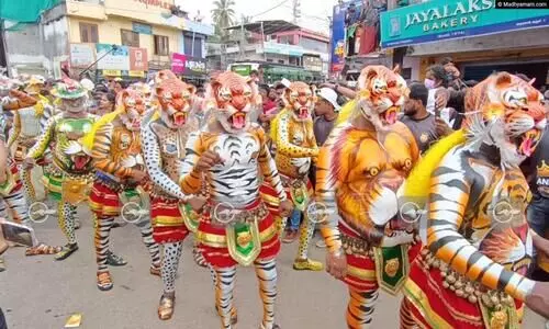 തൃശൂരിൽ പുലികളിറങ്ങി...