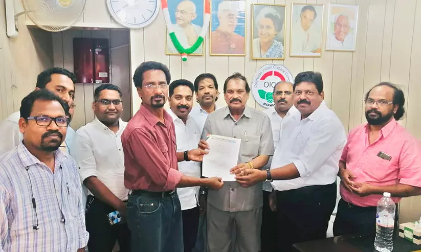 ഒ.ഐ.സി.സി കൊല്ലം ജില്ല കമ്മിറ്റി അംഗത്വ കാമ്പയിന് തുടക്കം