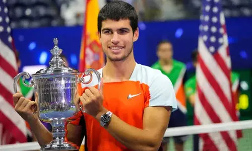 യു.എസ് ഓപൺ കിരീടവുമായി ഏറ്റവും പ്രായം കുറഞ്ഞ ഒന്നാം റാങ്കുകാരനായി കാർലോസ് അൽകാരസ്