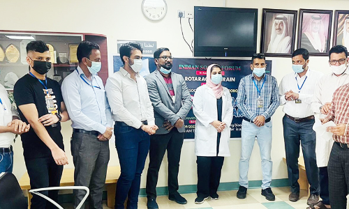 ഇന്ത്യൻ സോഷ്യൽ ഫോറം രക്തദാന ക്യാമ്പ് സംഘടിപ്പിച്ചു