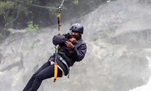 ശ്രീനാരായണപുരം ടൂറിസം സെന്ററിൽ സാഹസികർക്കായി സ്വിപ്ലൈൻ ശ്രീനാരായണപുരം ടൂറിസം സെന്ററിൽ സാഹസികർക്കായി സ്വിപ്ലൈൻ