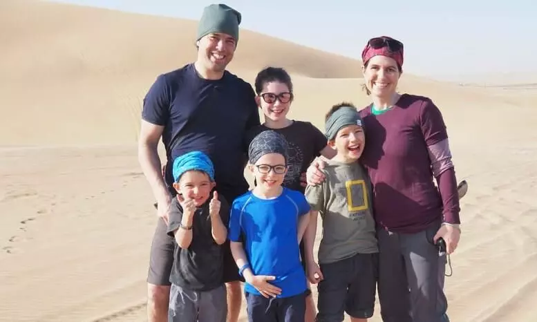 Canadian family taking world tour before children lose their vision