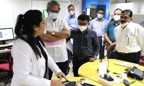 ആസൂത്രണ ബോര്‍ഡ് സംഘം സംസ്ഥാന ഫോറന്‍സിക് സയന്‍സ് ലബോറട്ടറി സന്ദര്‍ശിച്ചു