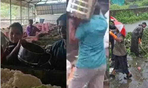 ഓണസദ്യ മാലിന്യത്തിലെറിഞ്ഞ് പ്രതിഷേധിച്ചതിന് പുറത്താക്കിയ തൊഴിലാളികളെ തിരിച്ചെടുത്തു