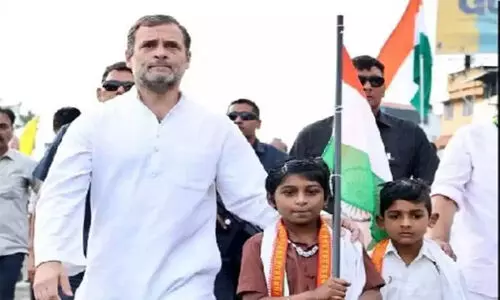 ഭാരത് ജോഡോ യാത്രക്കിടെ കുട്ടികളെ രാഷ്ട്രീയ ഉപകരണങ്ങളായി ദുരുപയോഗം​ ചെയ്തുവെന്ന് പരാതി