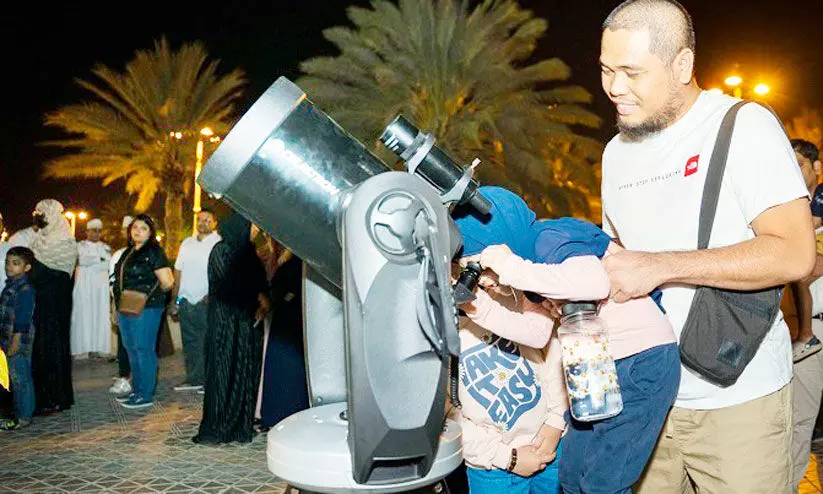 വാനനിരീക്ഷണം സംഘടിപ്പിച്ചു